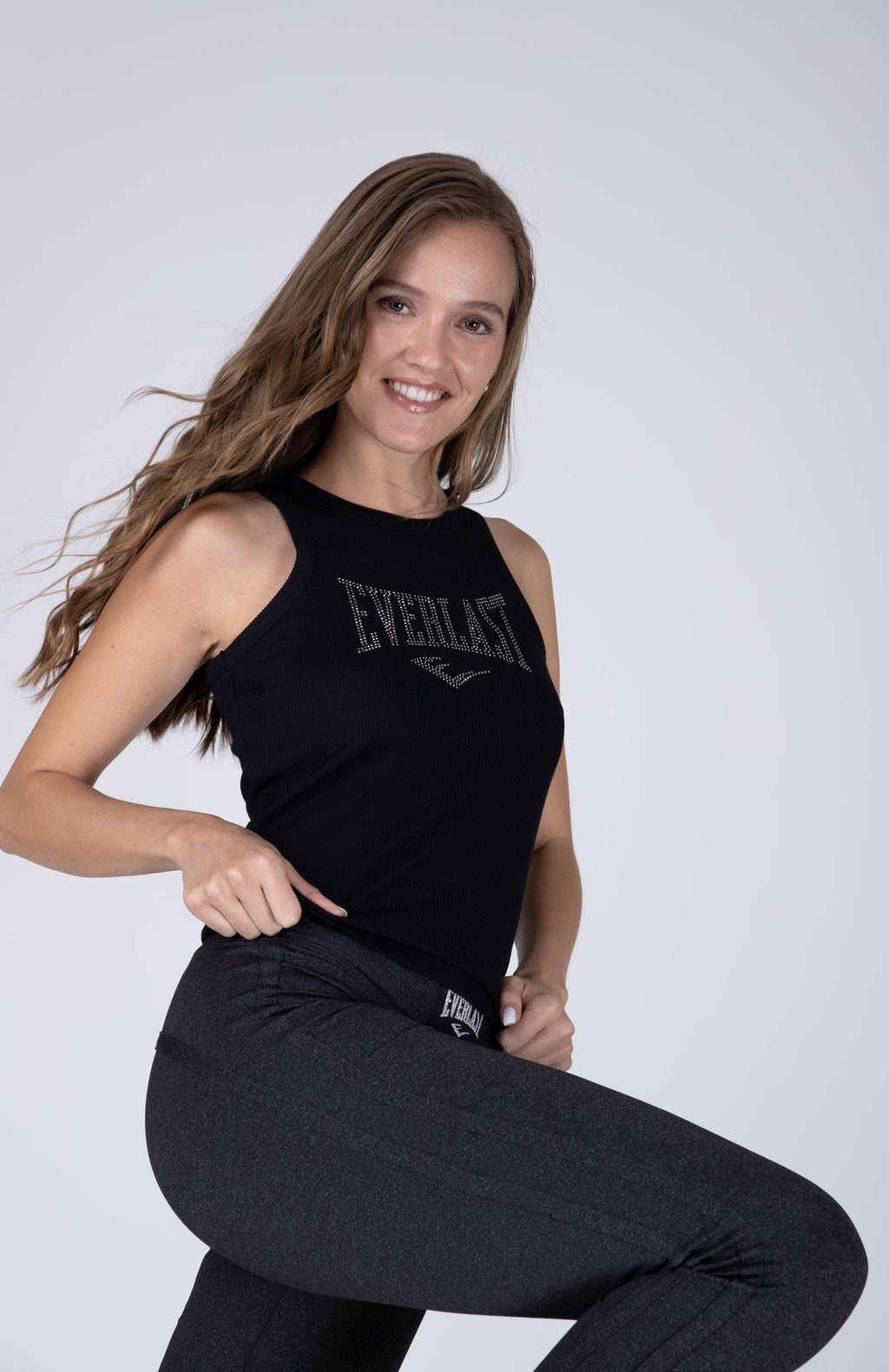 Polera Sin Manga Break Negro Everlast