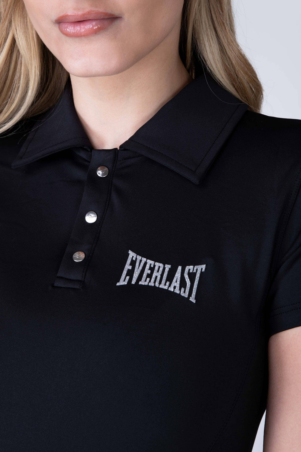 Polera Manga Corta Breeze Negro Everlast