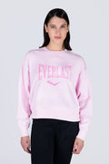 Poleron Crew Neck Aura Rosado Everlast