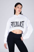 Poleron Hood Flow Blanco Everlast