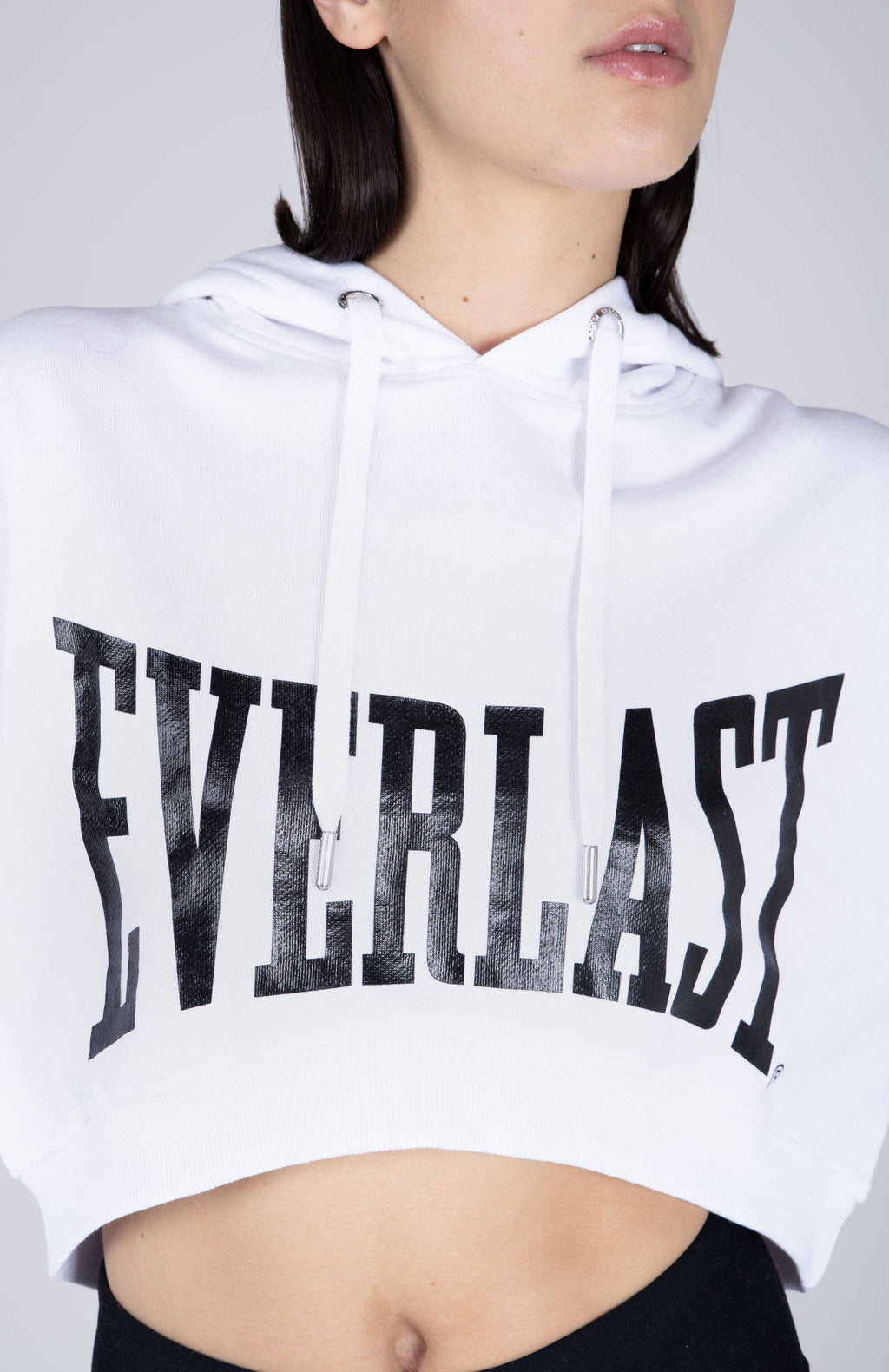 Poleron Hood Flow Blanco Everlast