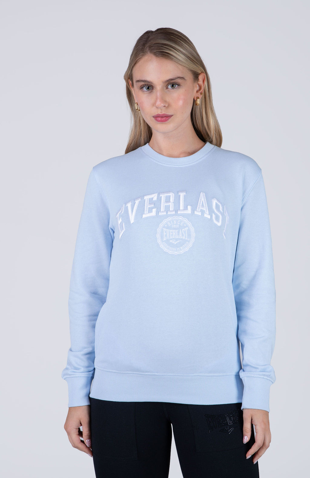 Poleron Crew Neck Moon Celeste Everlast