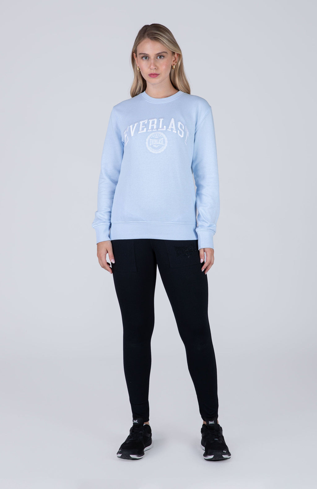Poleron Crew Neck Moon Celeste Everlast