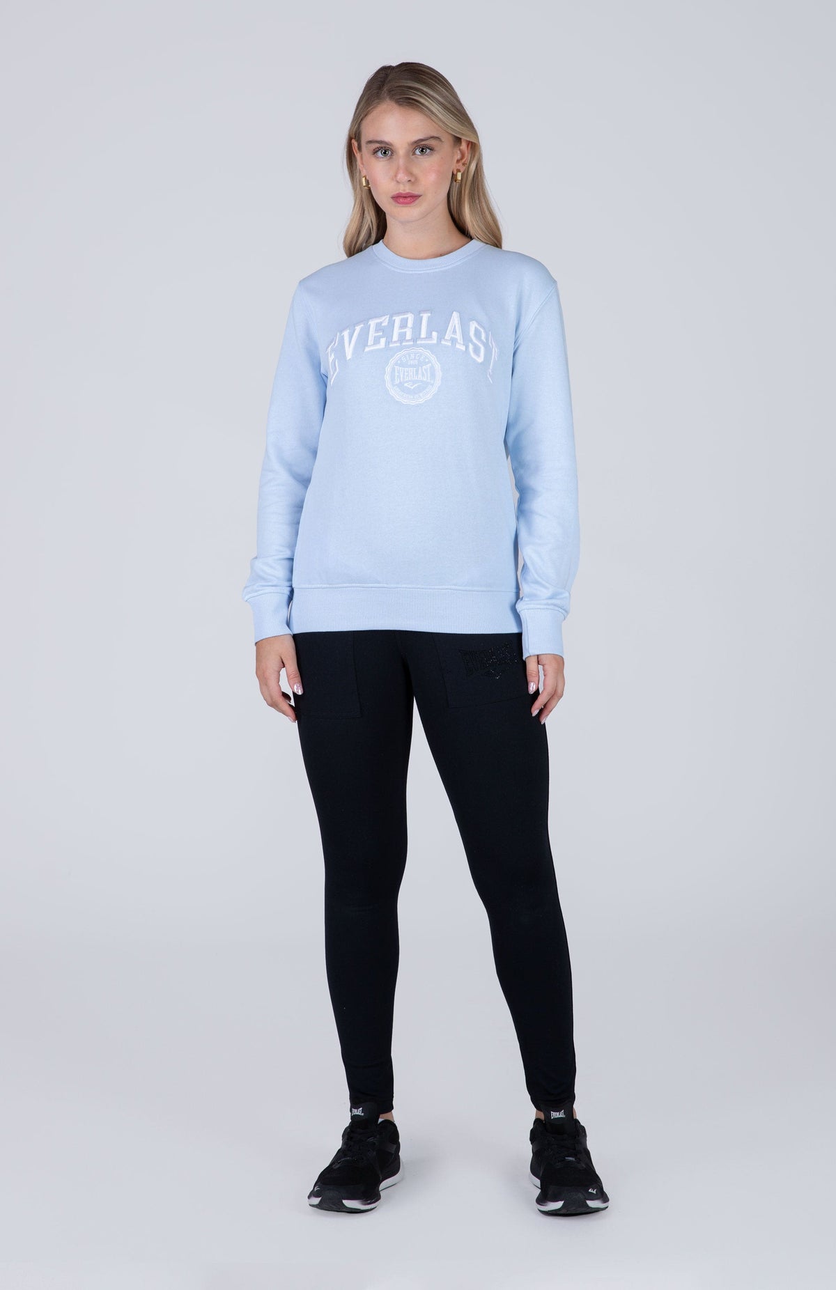 Poleron Crew Neck Moon Celeste Everlast