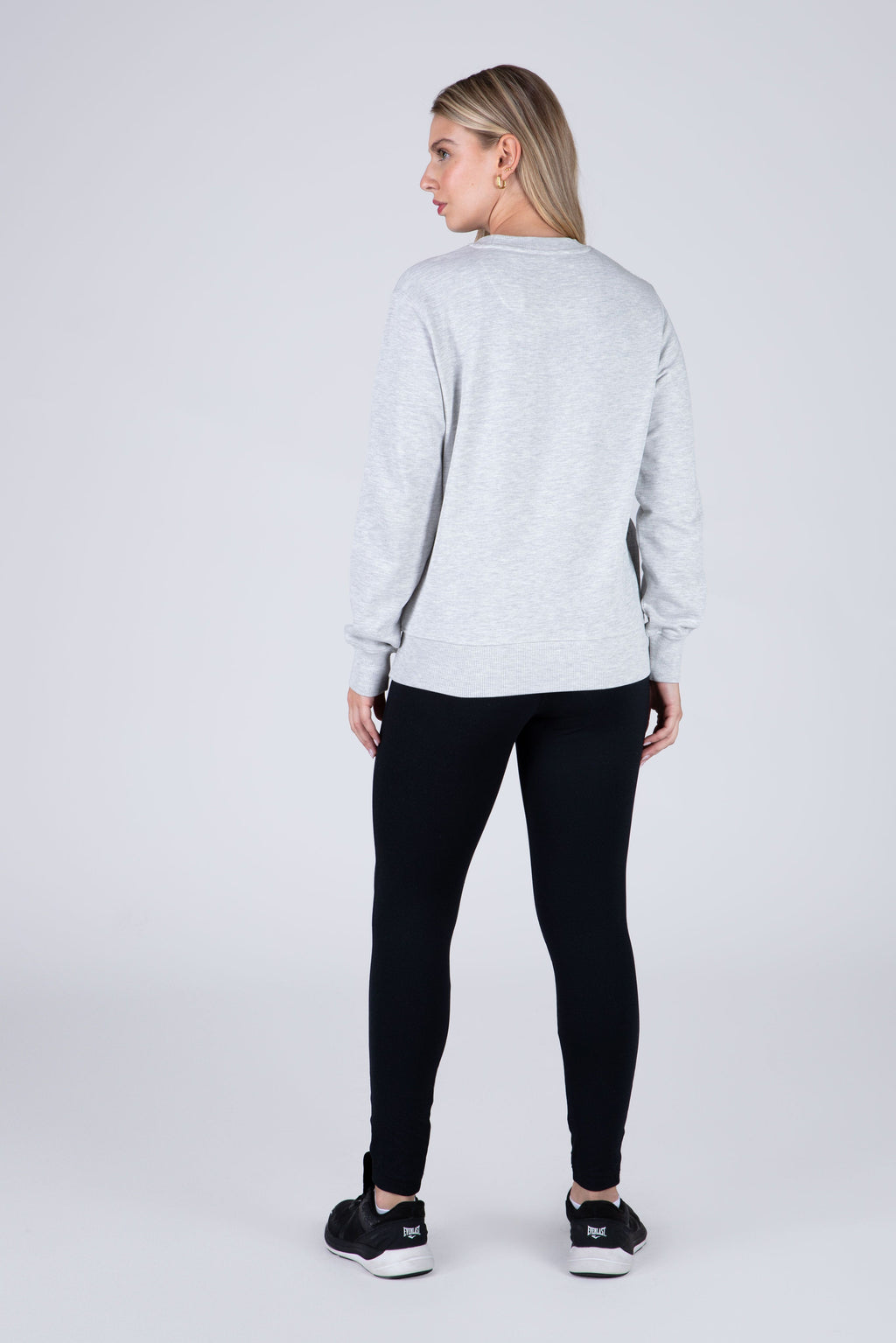 Poleron Crew Neck Moon Gris Everlast