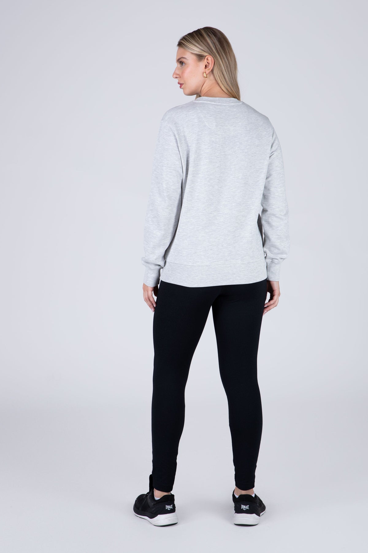 Poleron Crew Neck Moon Gris Everlast