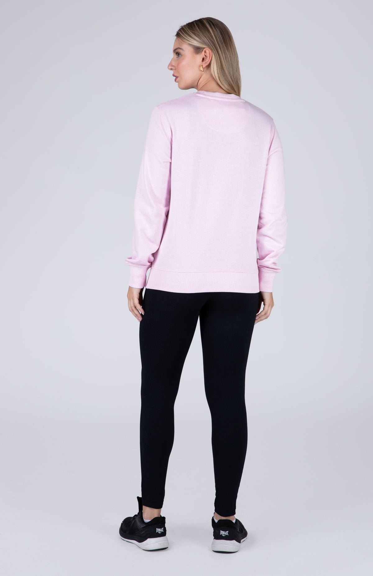 Poleron Crew Neck Moon Rosado Everlast