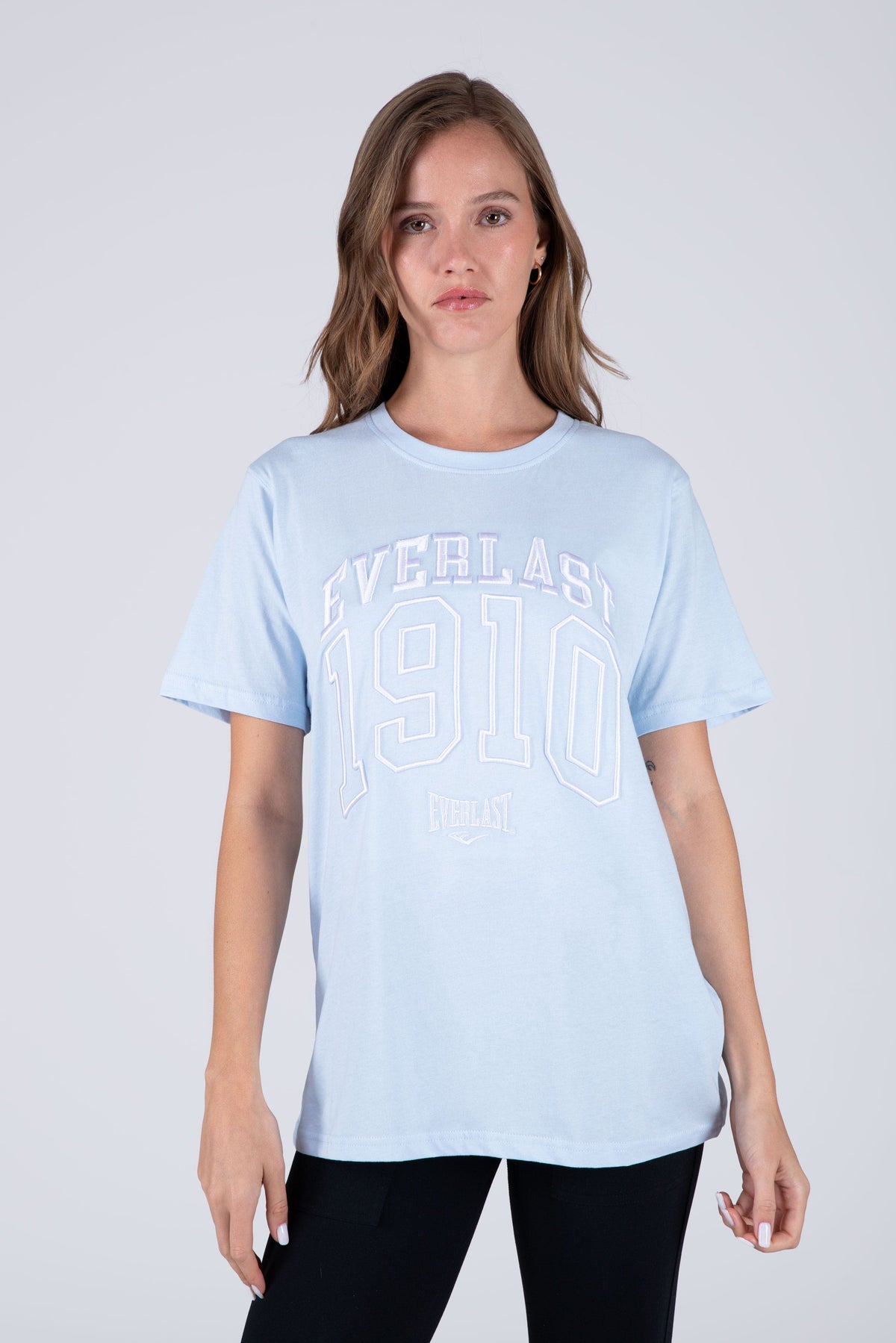Polera Manga Corta Moon Celeste Everlast