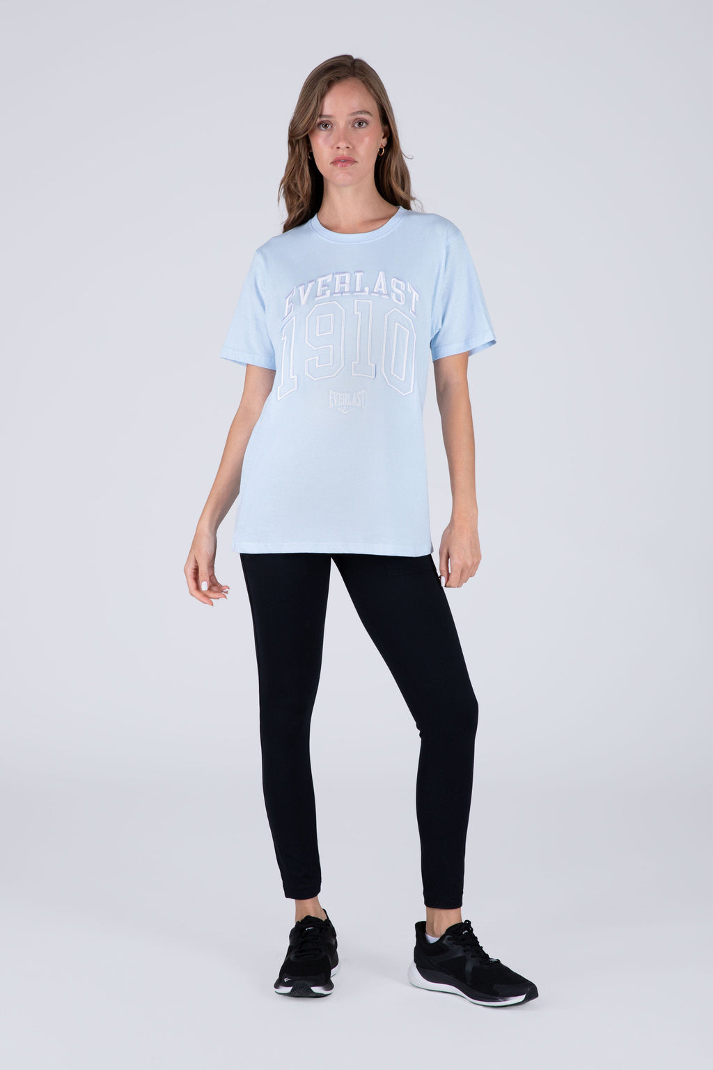 Polera Manga Corta Moon Celeste Everlast