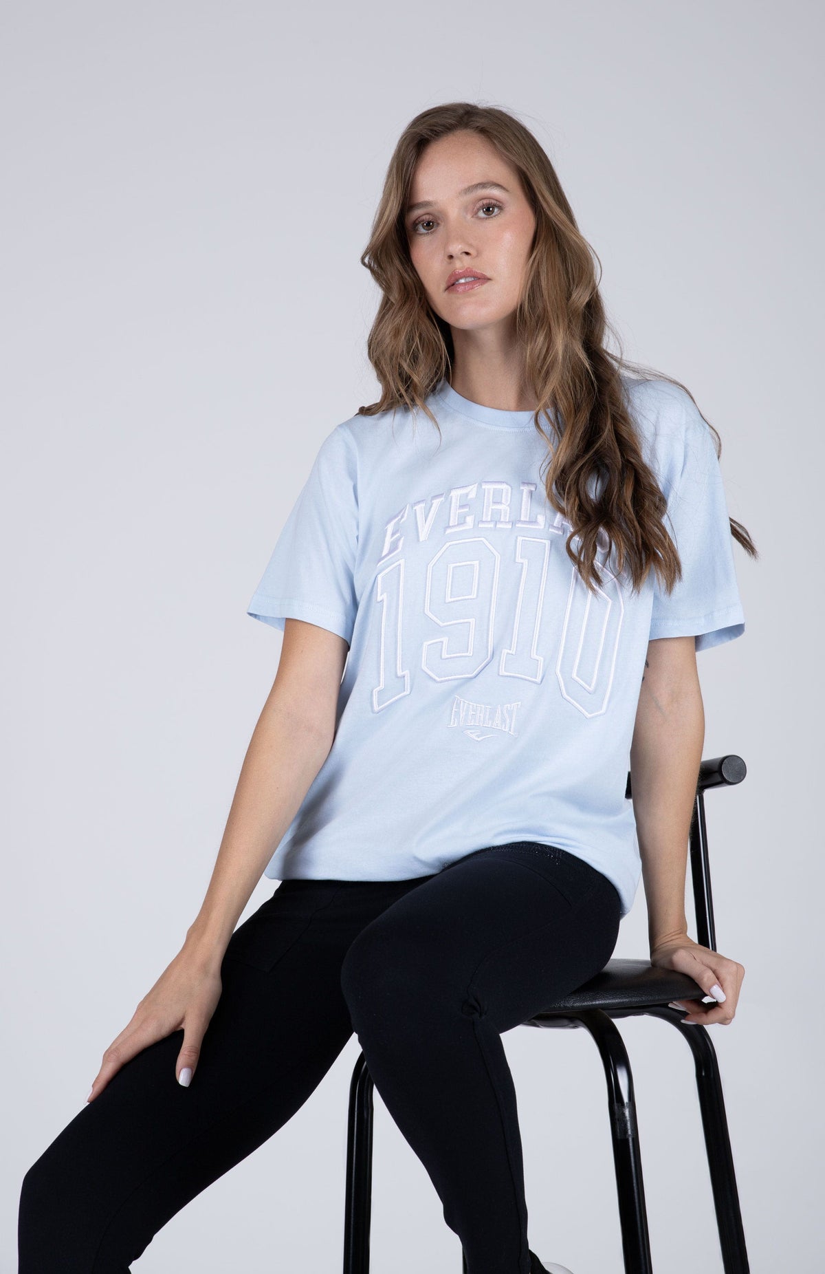 Polera Manga Corta Moon Celeste Everlast
