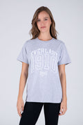 Polera Manga Corta Moon Gris Everlast