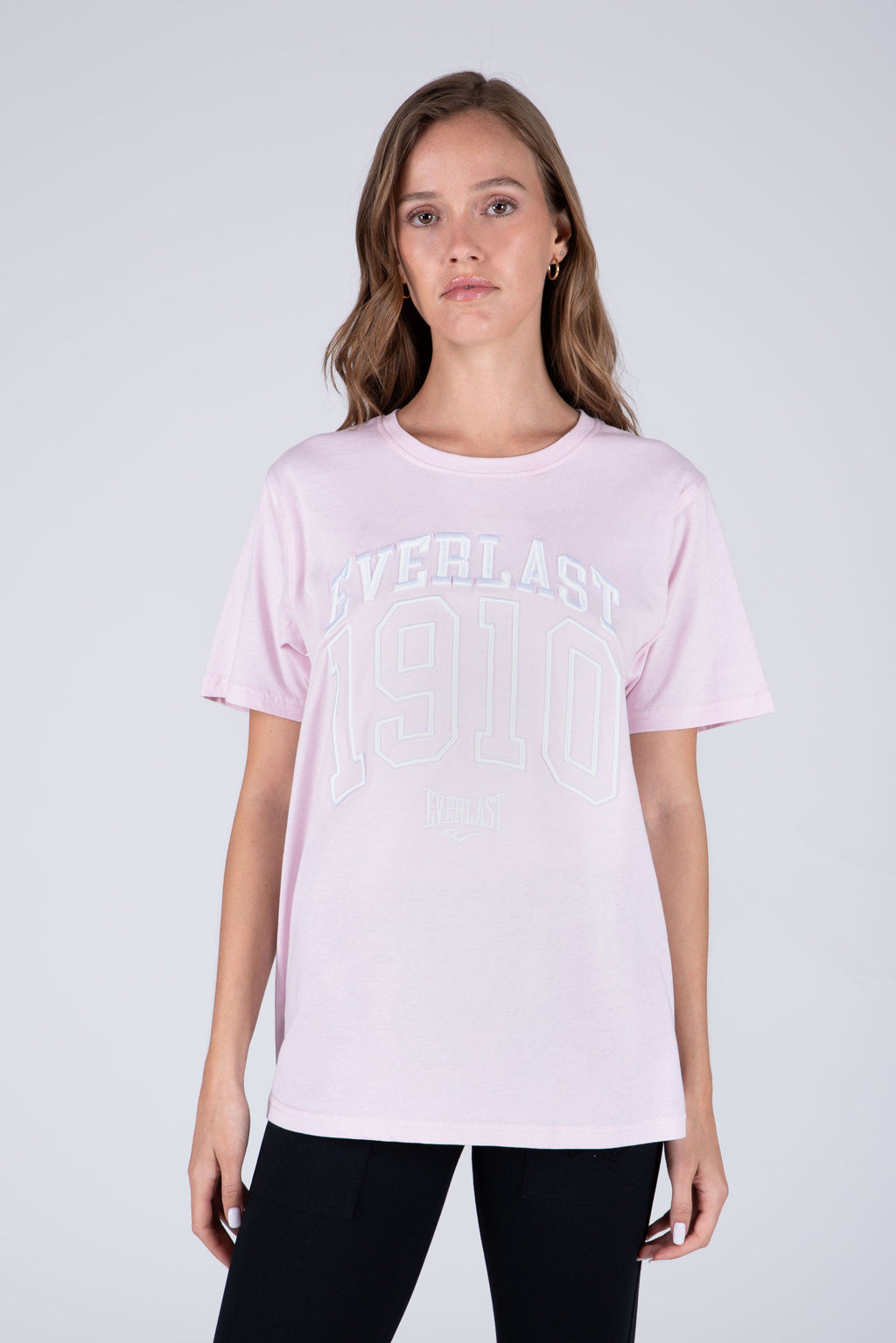 Polera Manga Corta Moon Rosado Everlast