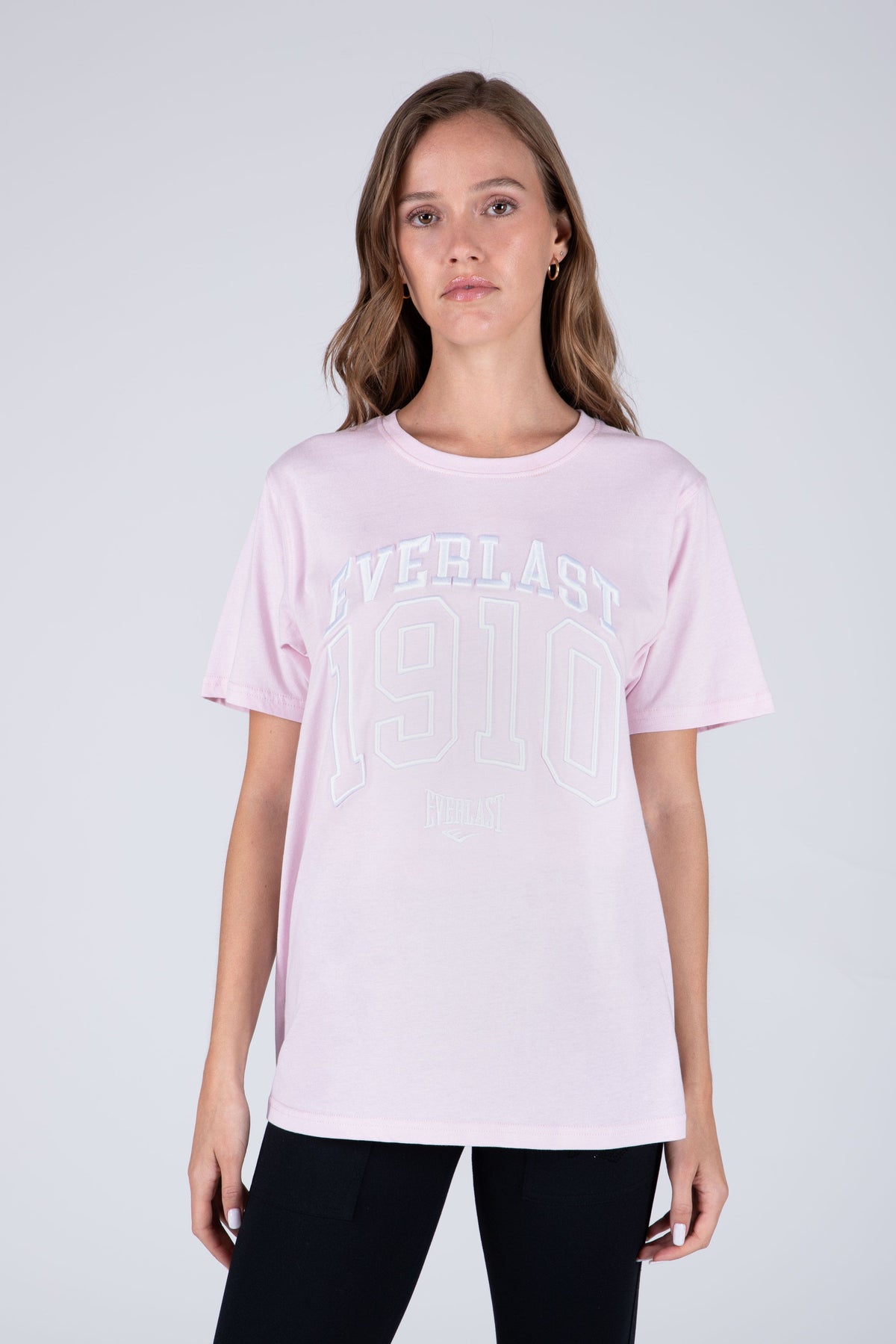 Polera Manga Corta Moon Rosado Everlast