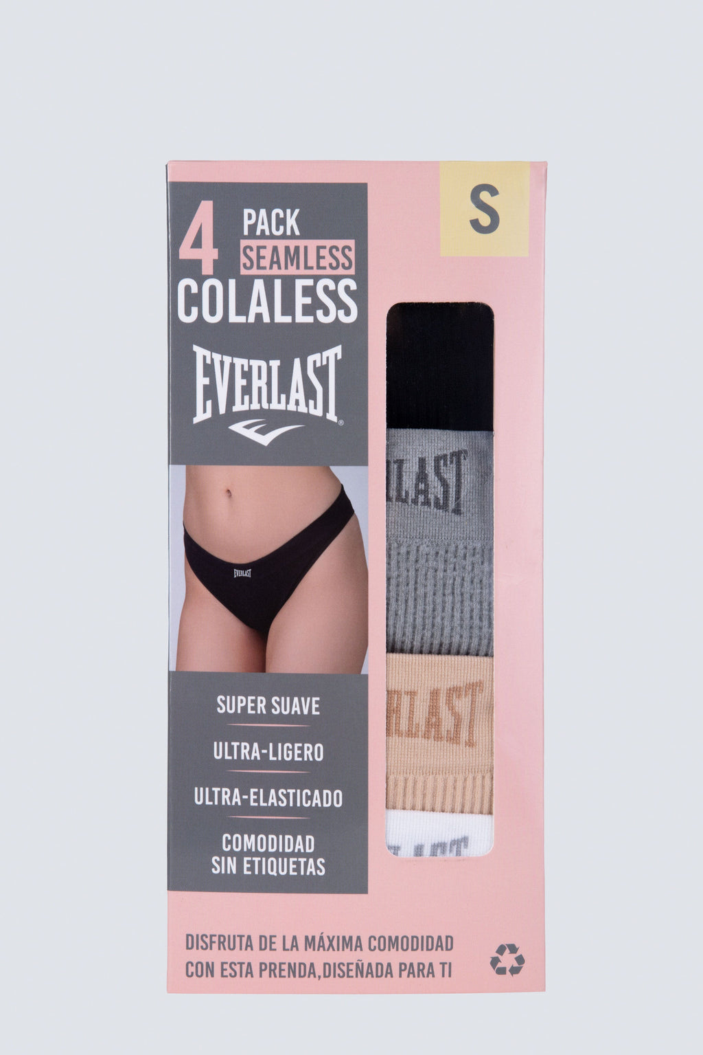 Fourpack Colaless Garment Multicolor Everlast