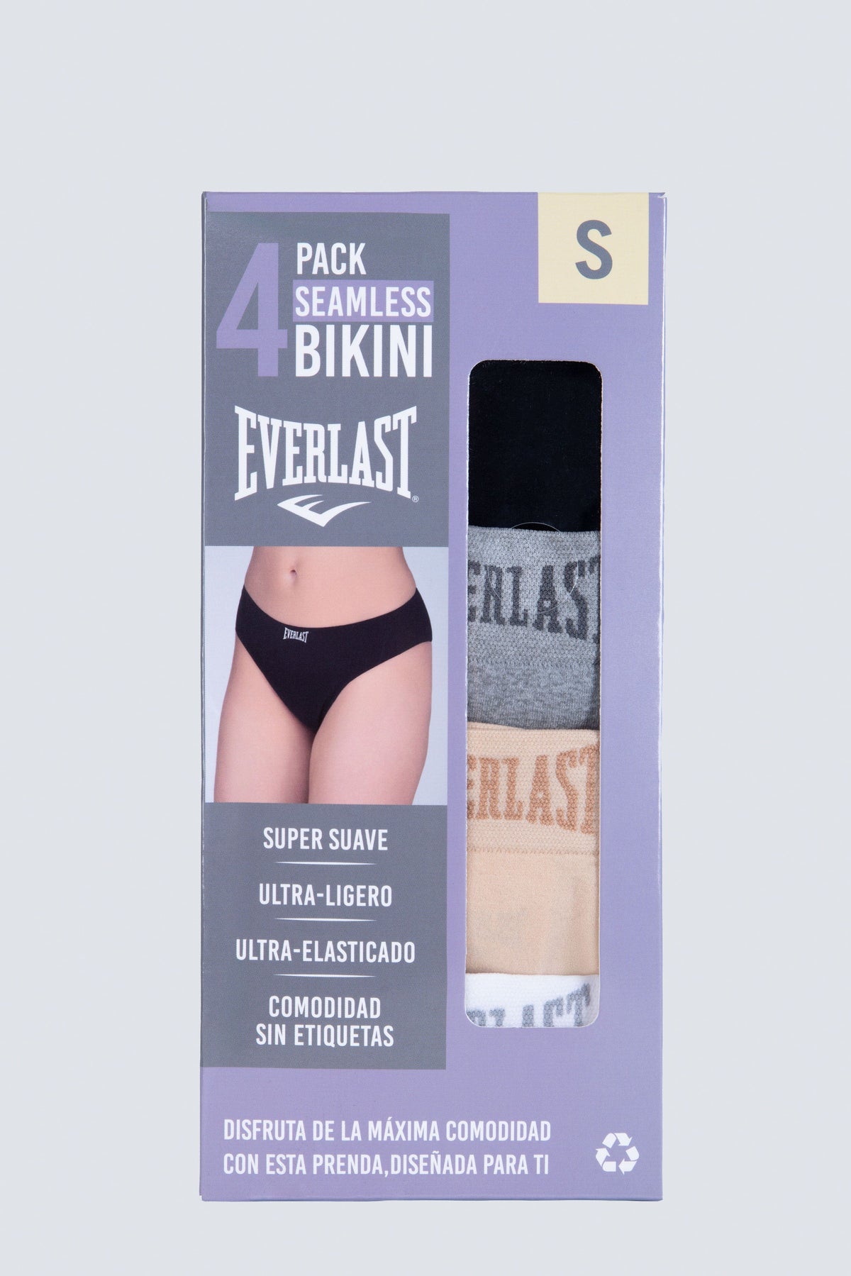Fourpack Calzon Garment Multicolor Everlast