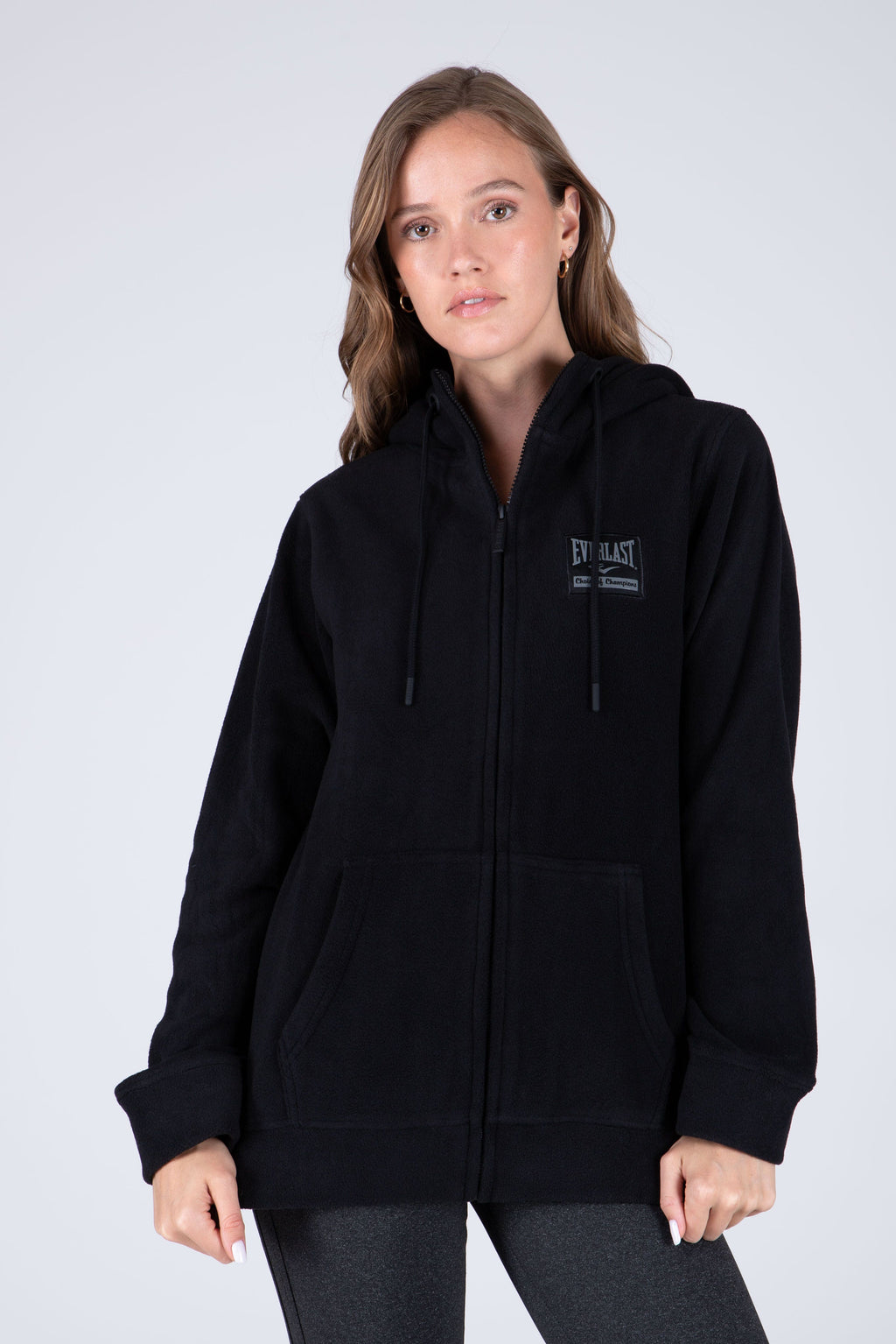 Chaqueta Polar Basic Negro Everlast