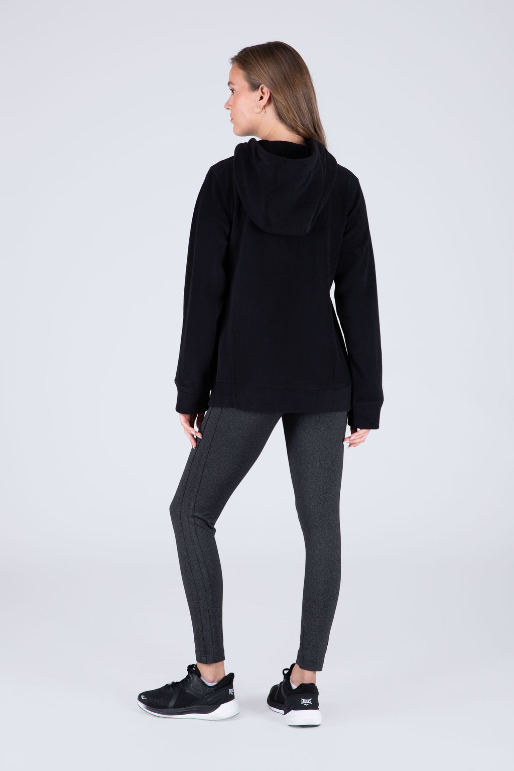 Chaqueta Polar Basic Negro Everlast