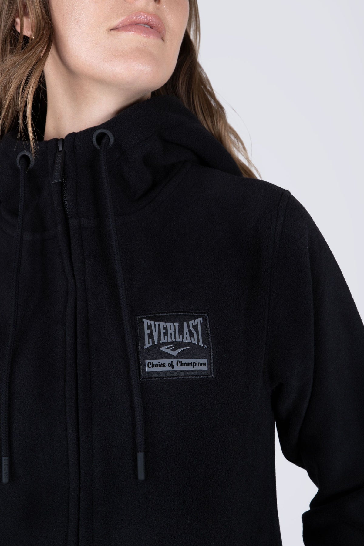 Chaqueta Polar Basic Negro Everlast