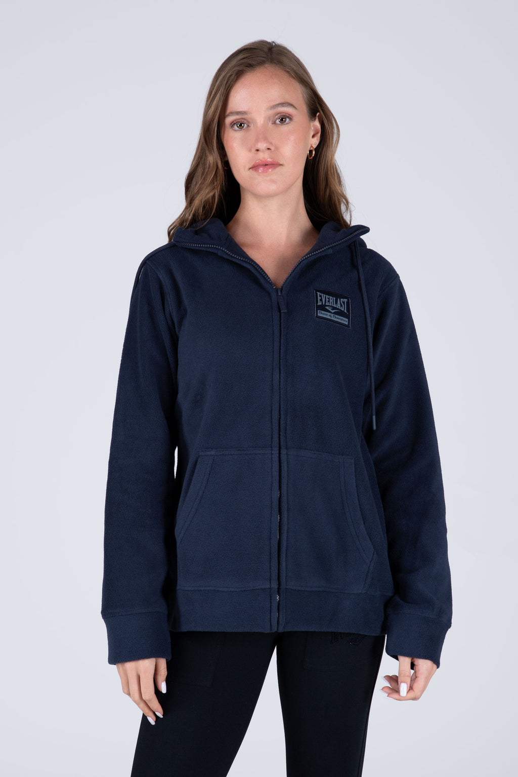 Chaqueta Polar Basic Azul Everlast