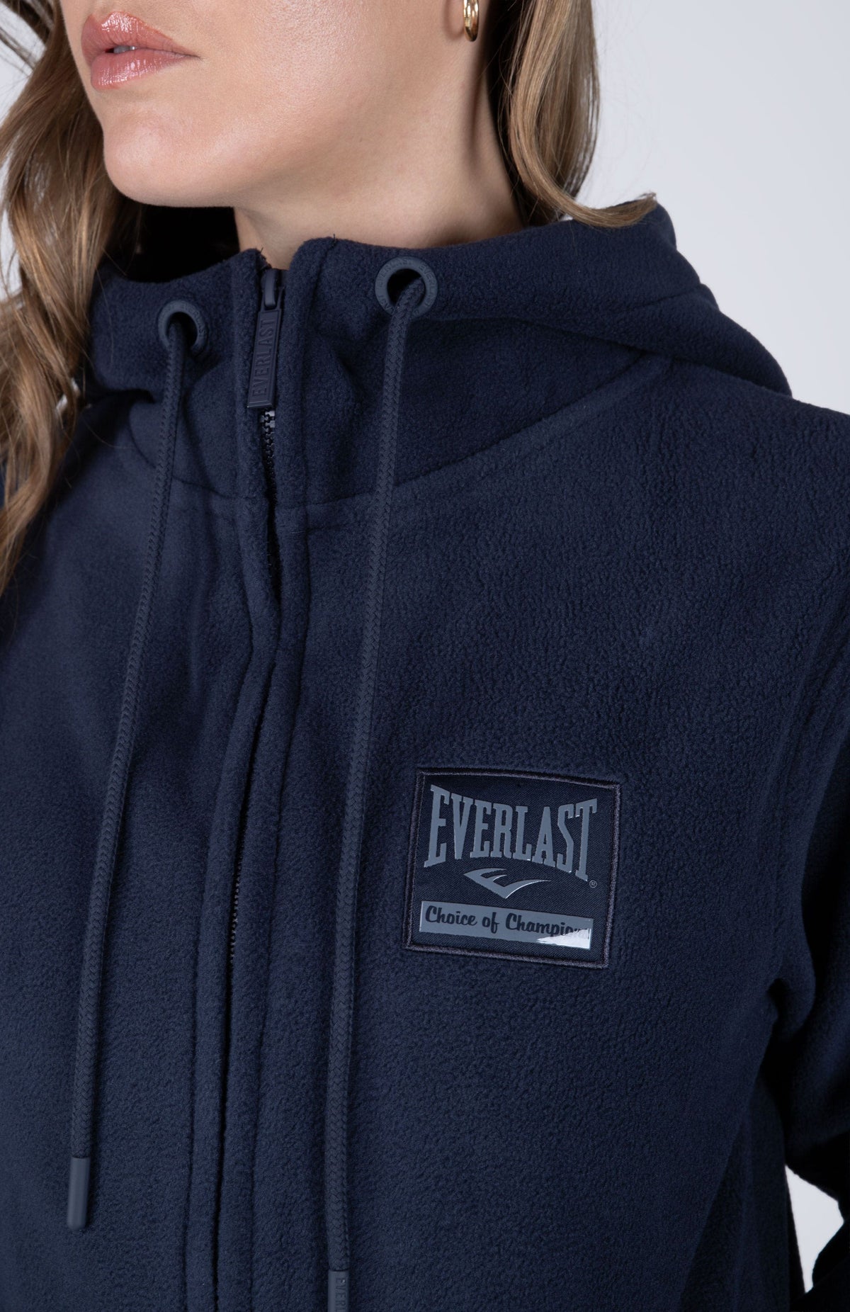 Chaqueta Polar Basic Azul Everlast