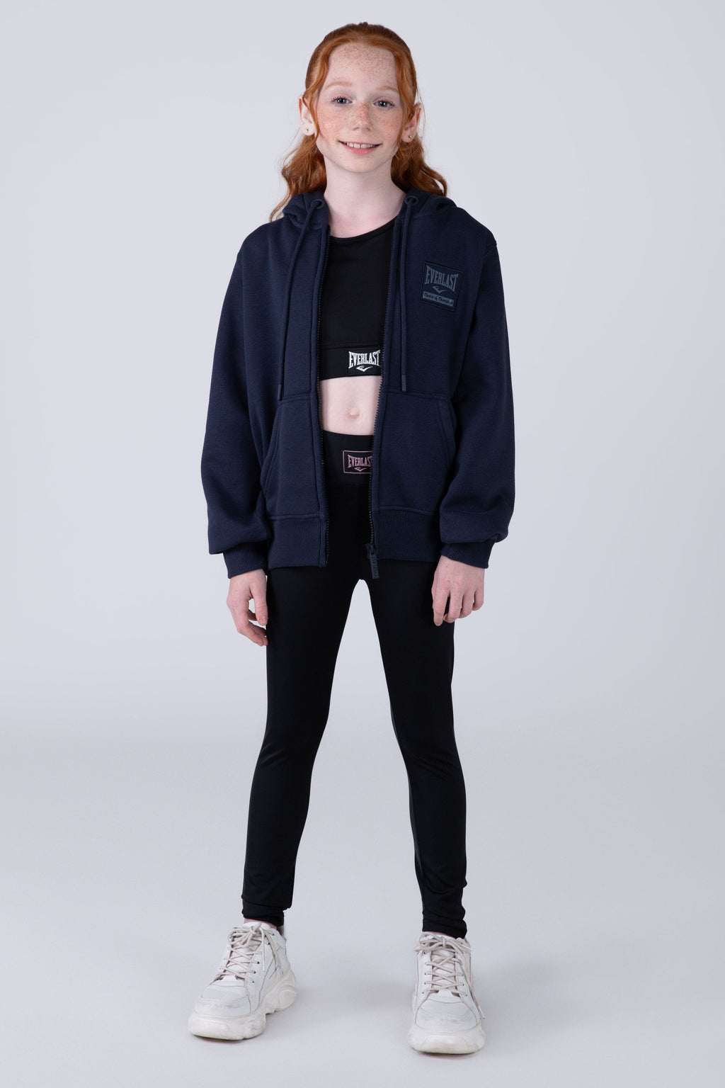 Chaqueta School Niña Azul Everlast