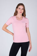 Polera Manga Corta Basic Rosado Everlast