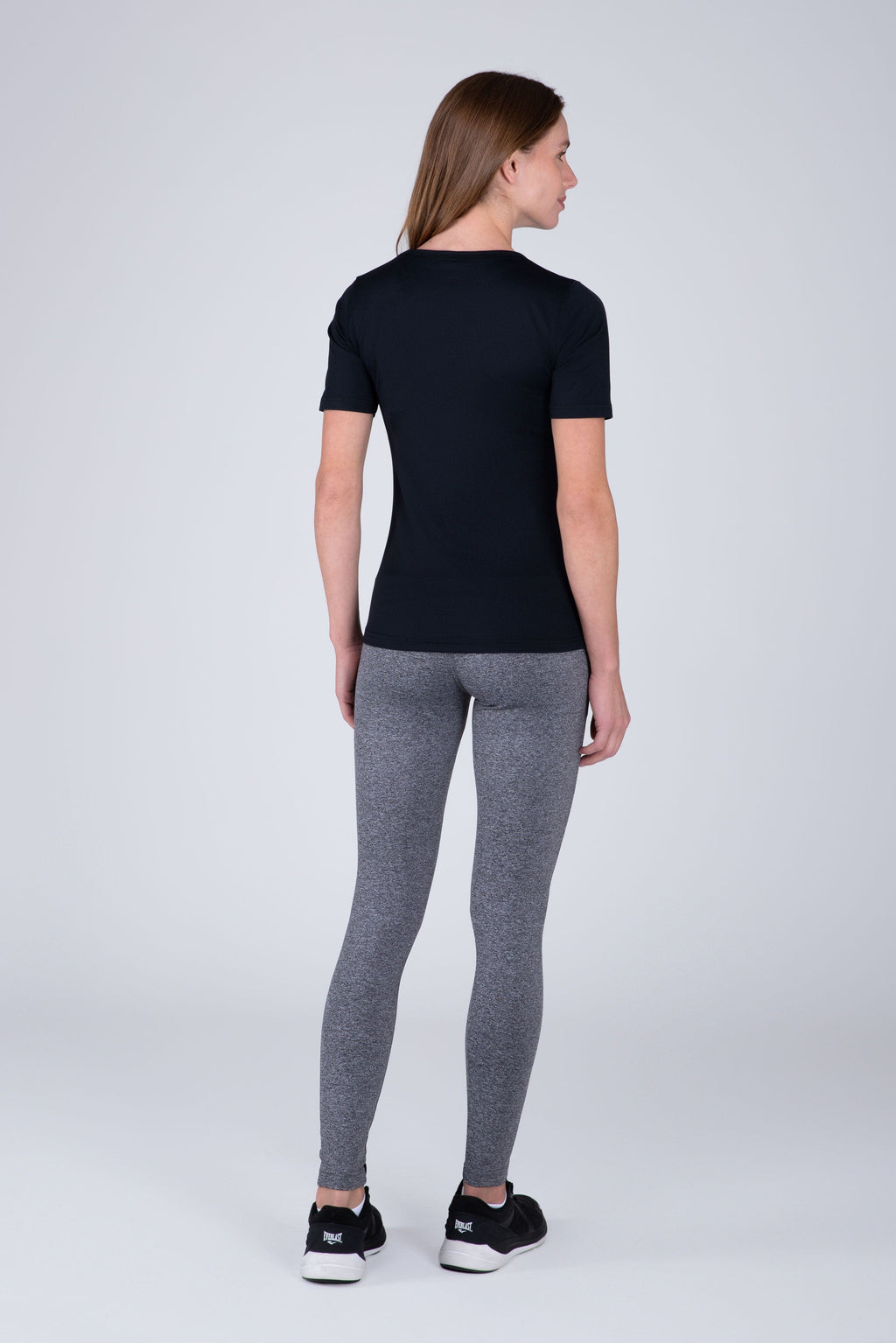 Polera Manga Corta Basic Negro Everlast