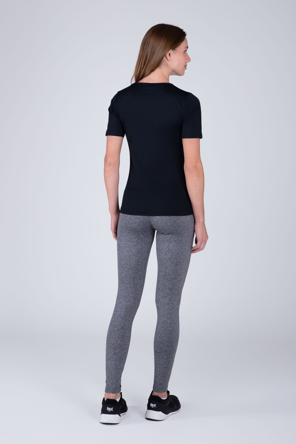 Polera Manga Corta Basic Negro Everlast