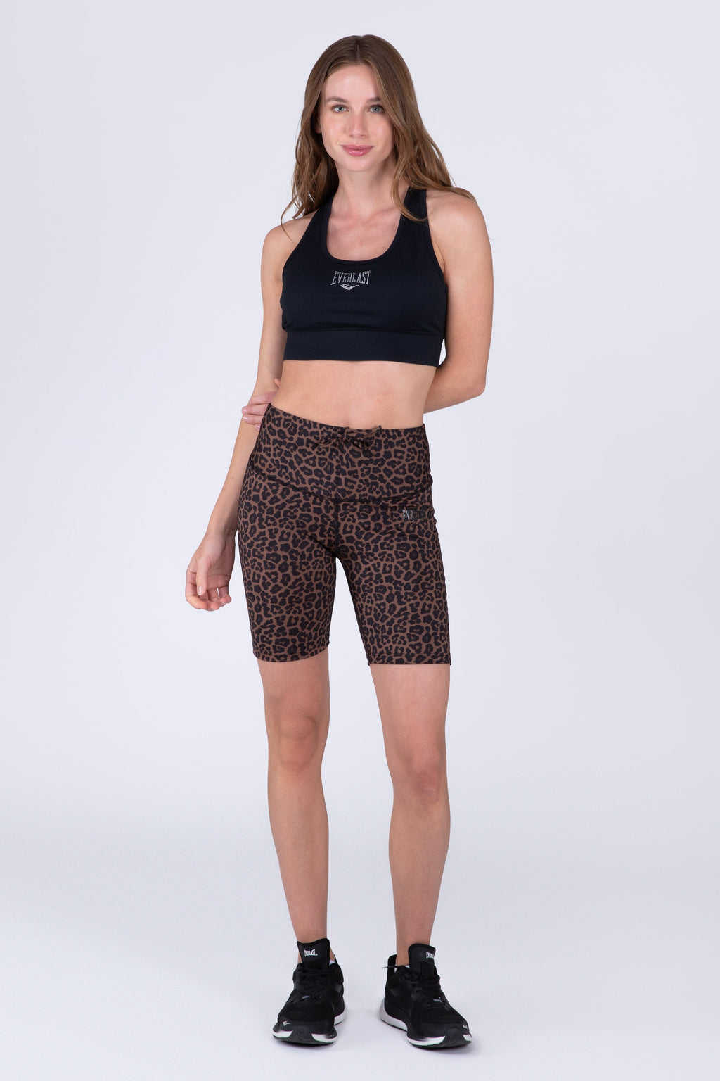 Legging Biker Workout Beige Everlast