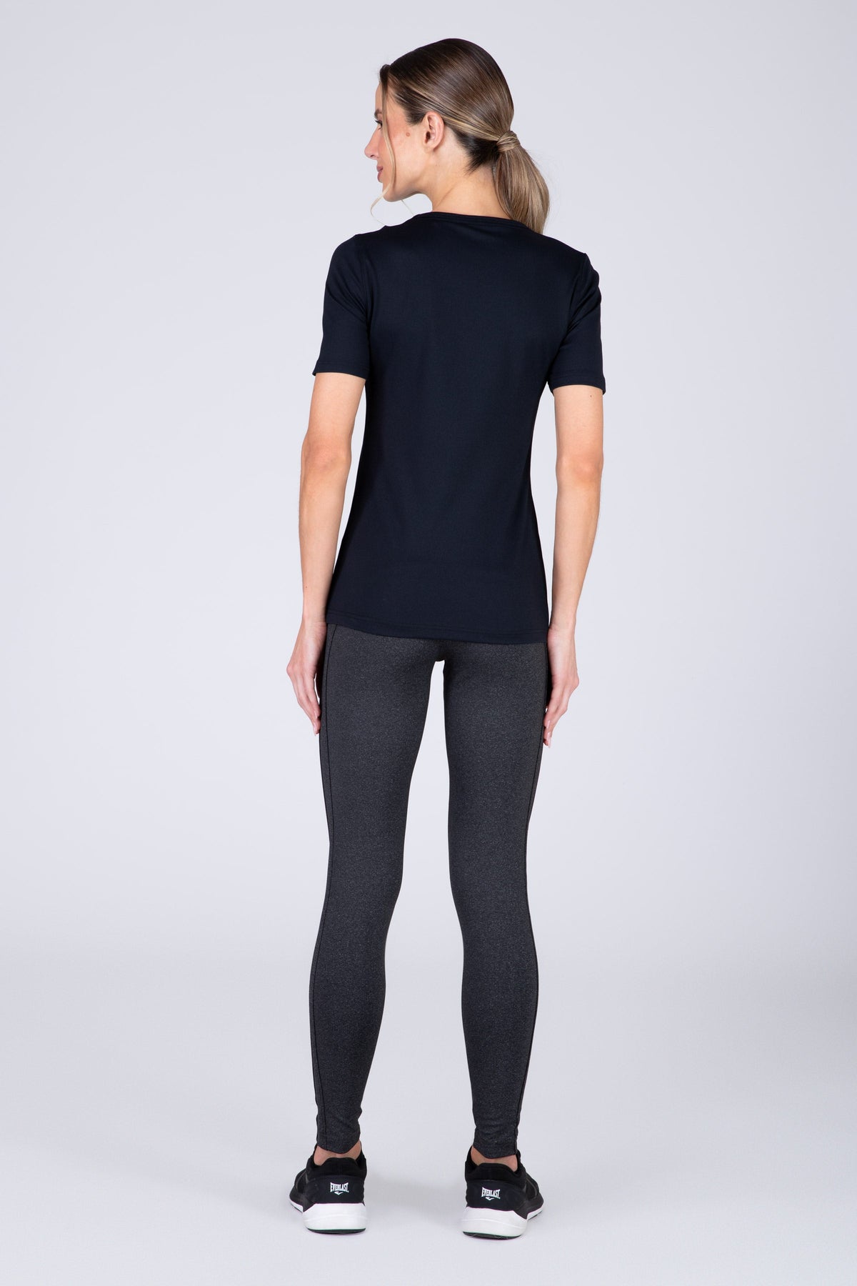 Polera Manga Corta Basic Two Negro Everlast