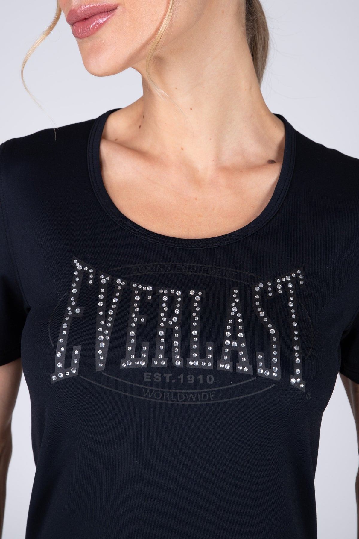 Polera Manga Corta Basic Two Negro Everlast