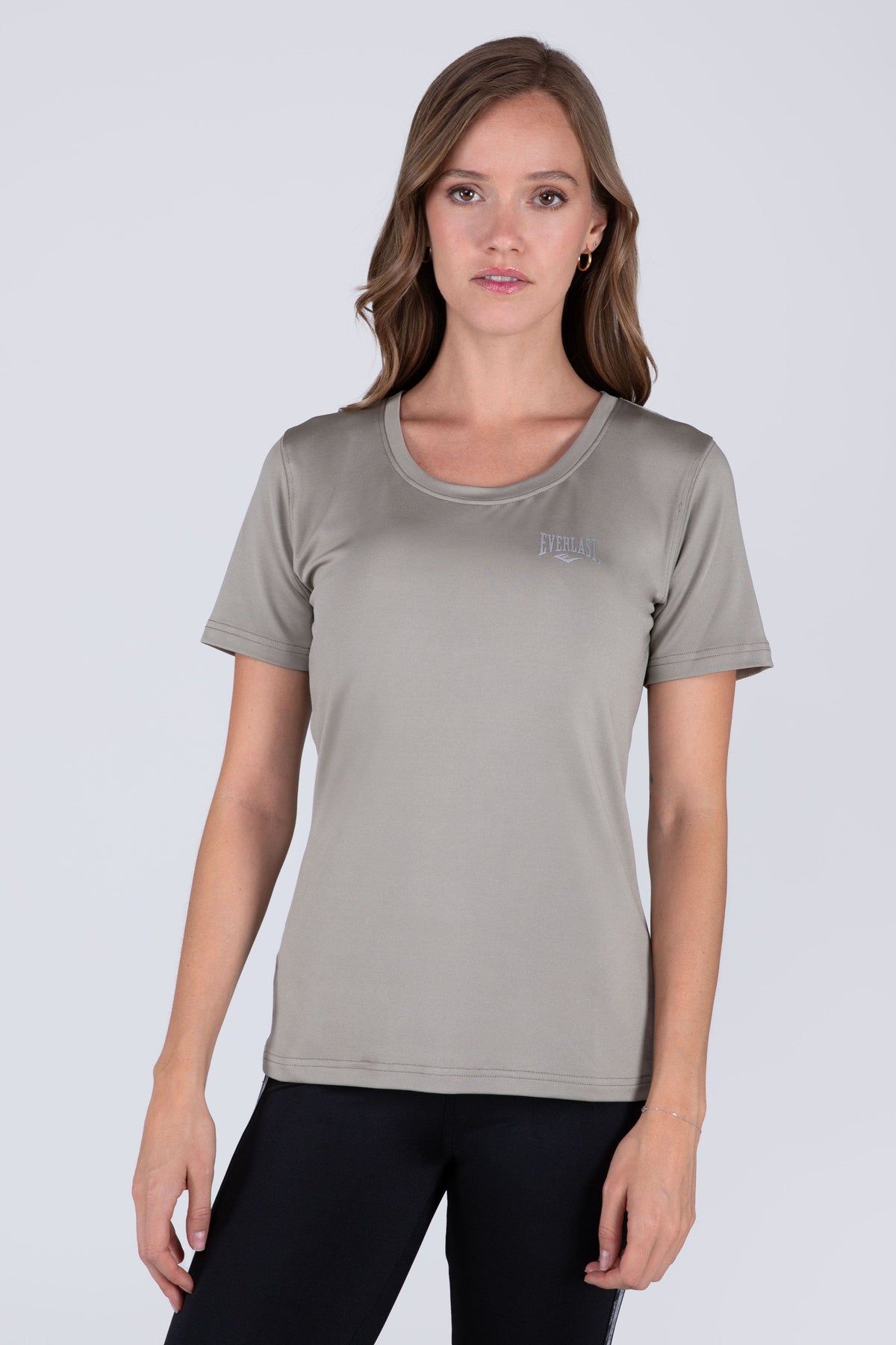 Polera Manga Corta Cross Verde Everlast