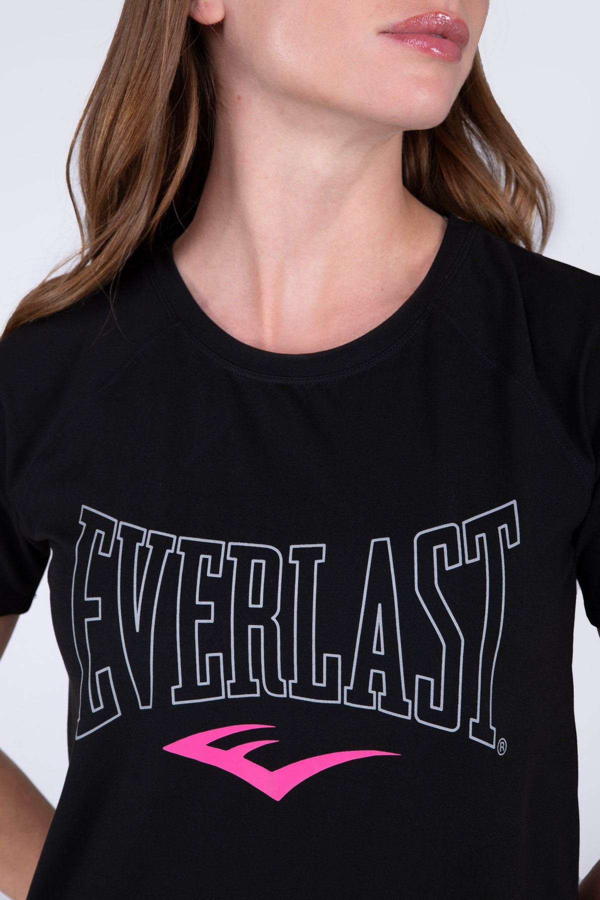 Polera Manga Corta Press Negro Everlast
