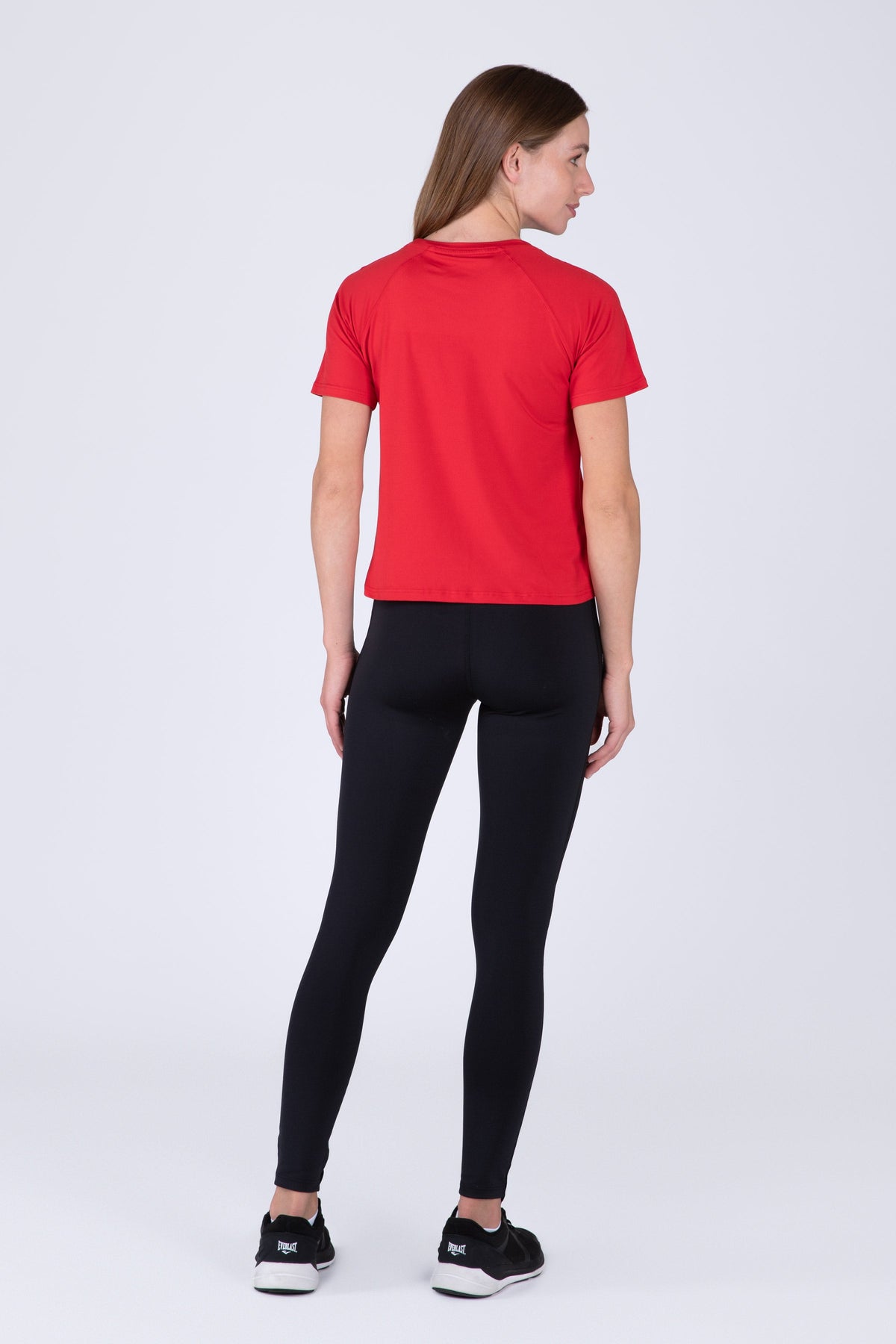 Polera Manga Corta Press Rojo Everlast