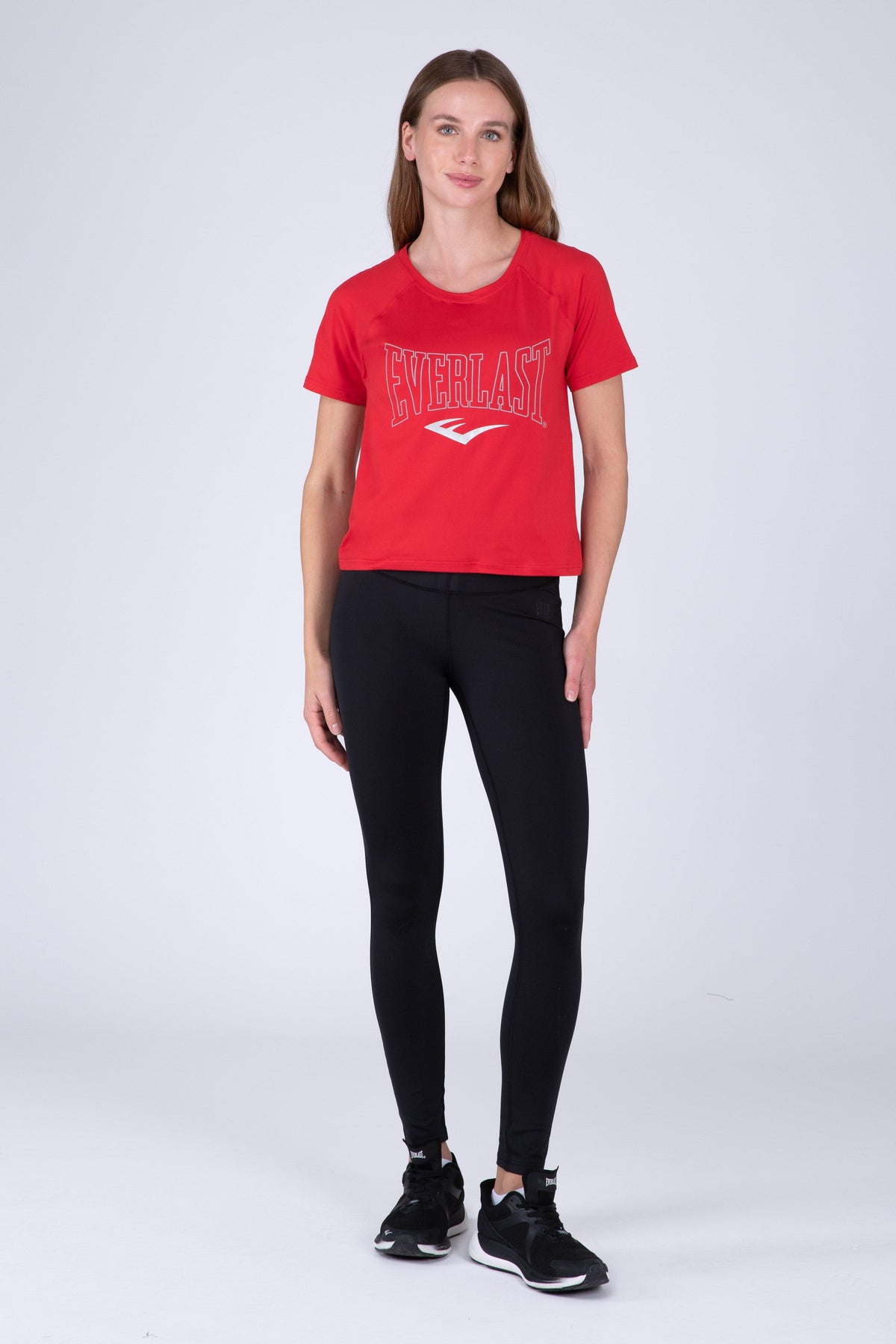 Polera Manga Corta Press Rojo Everlast