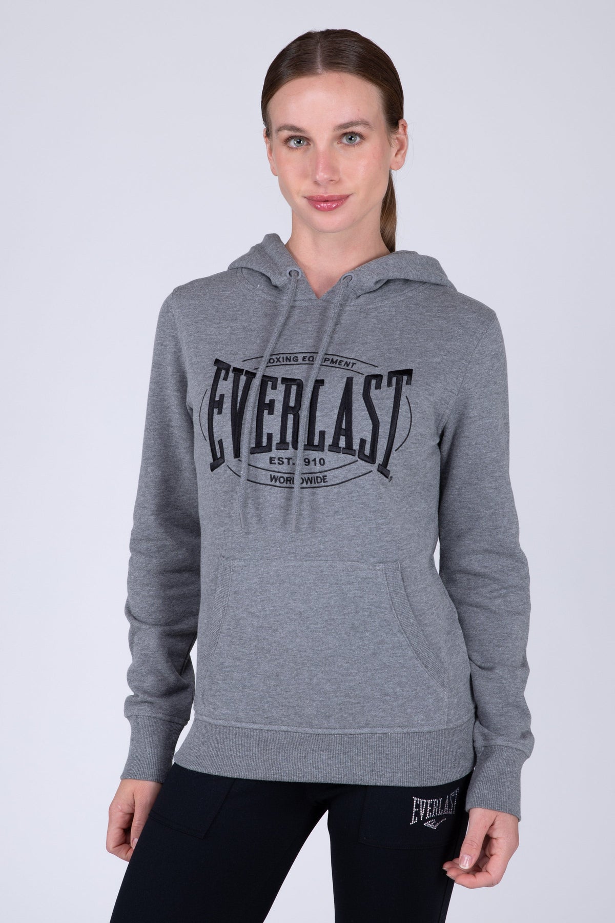 Poleron Hood Just Gris Everlast