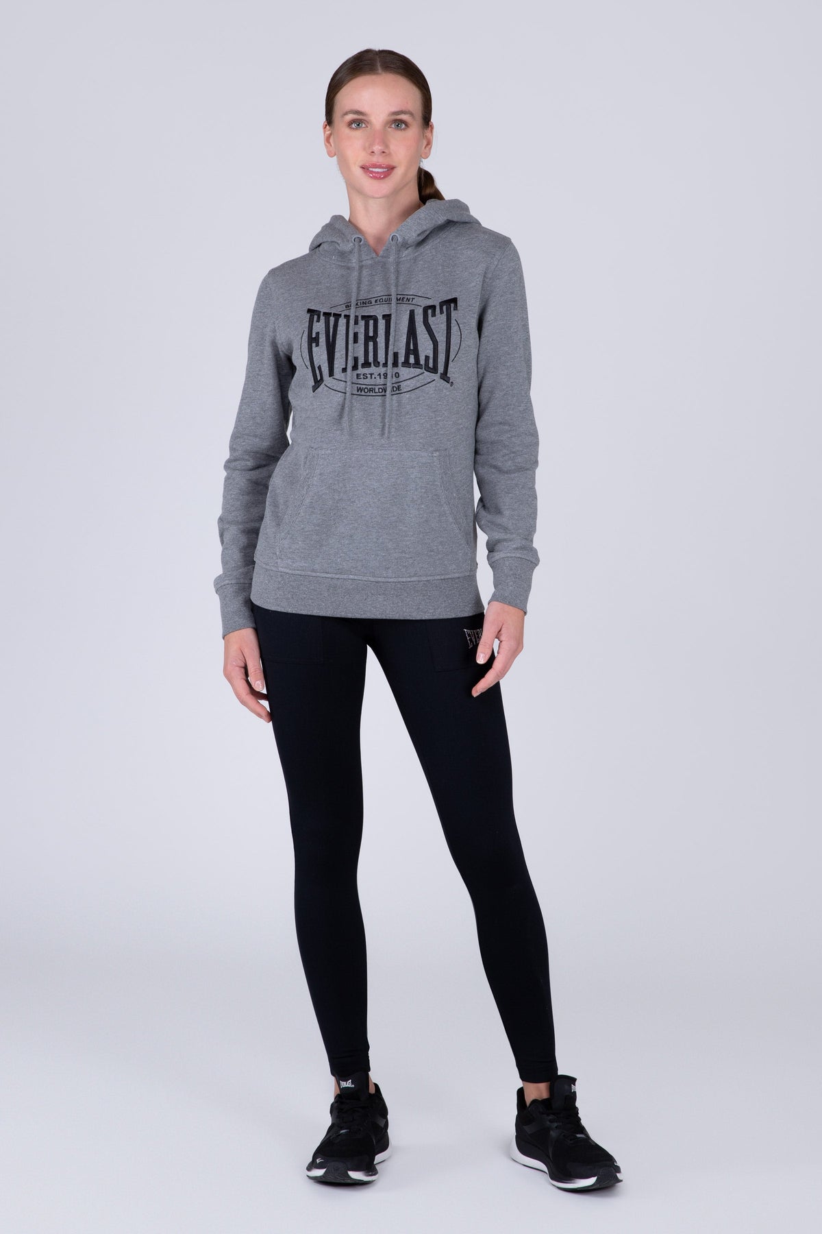 Poleron Hood Just Gris Everlast