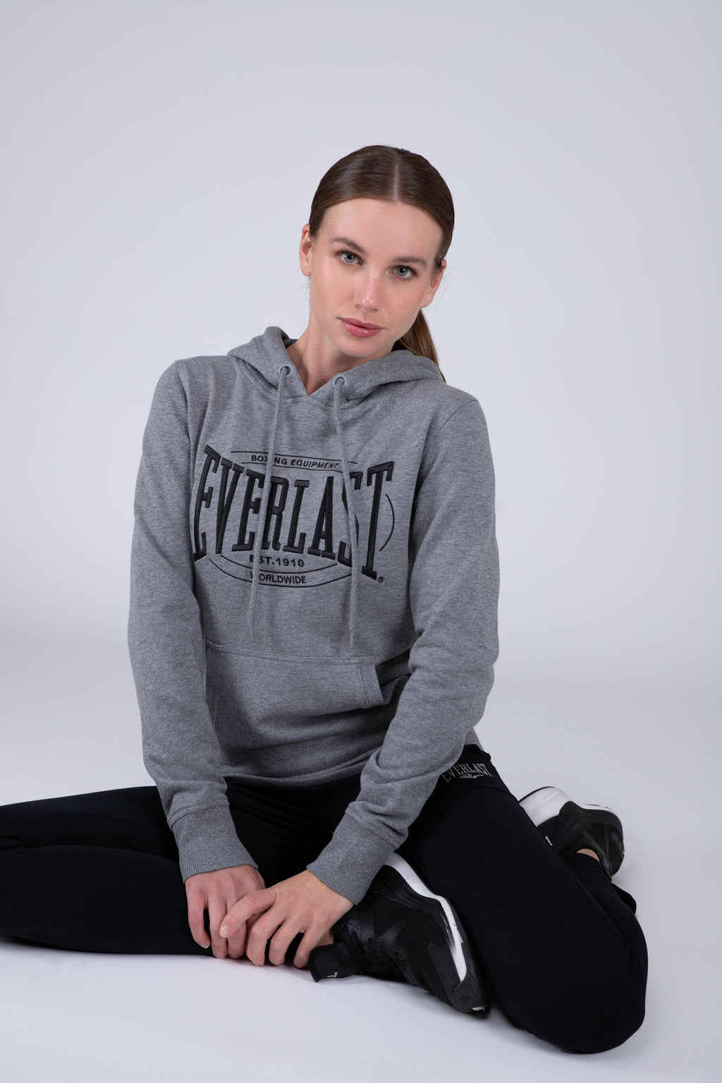 Poleron Hood Just Gris Everlast