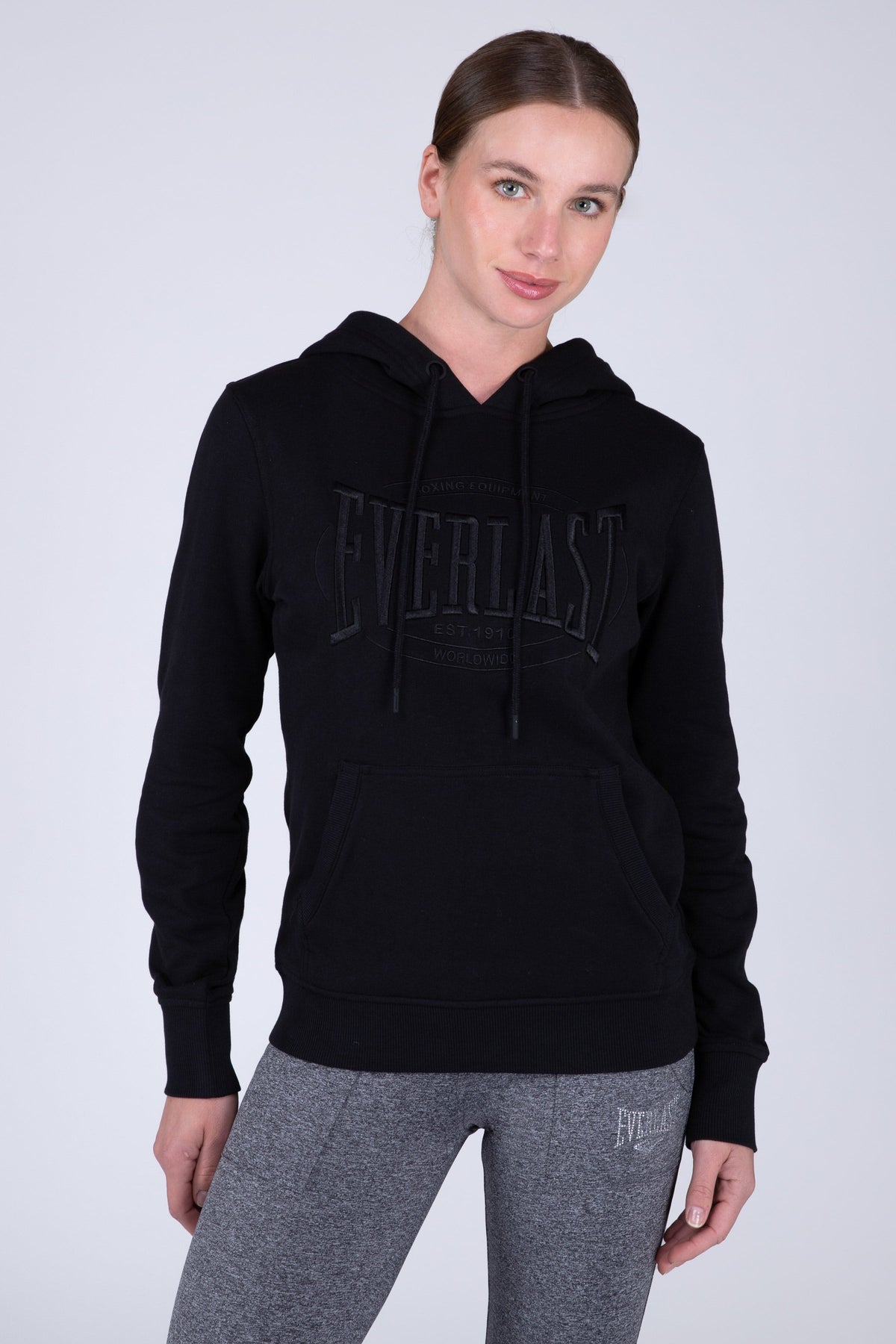 Poleron Hood Just Negro Everlast