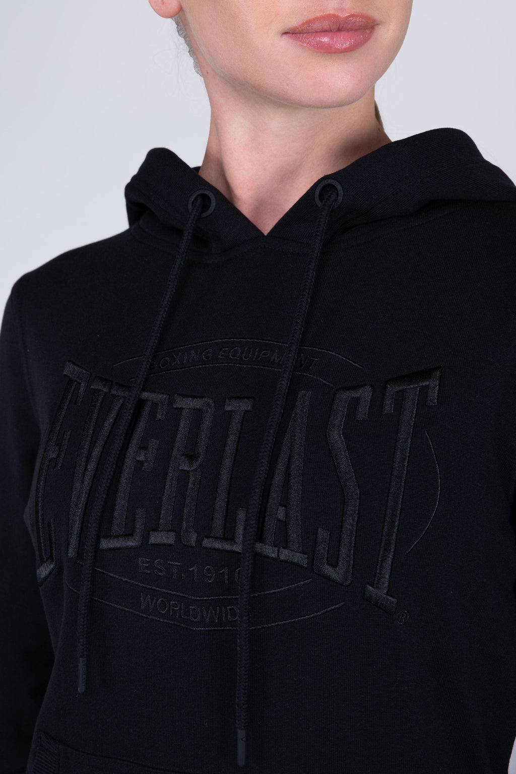 Poleron Hood Just Negro Everlast