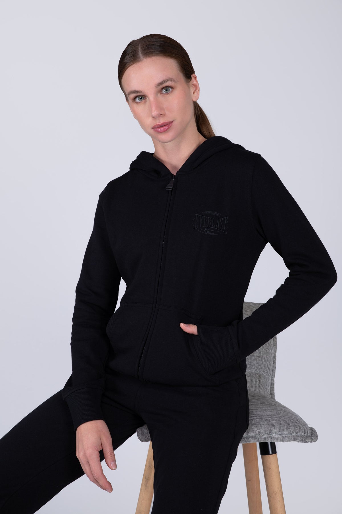 Chaqueta Just Negro Everlast