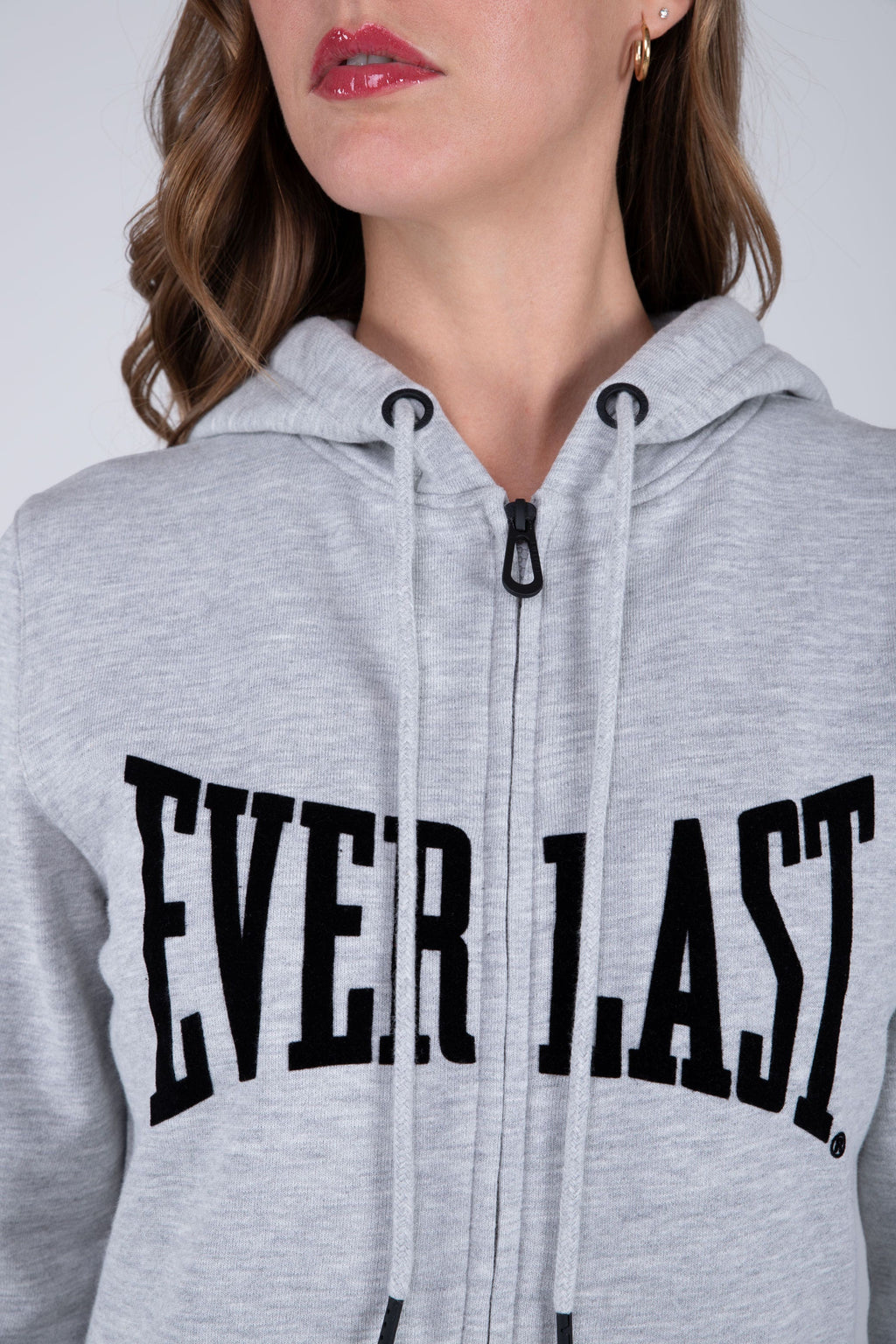Chaqueta Hood Basic Heart Gris Everlast