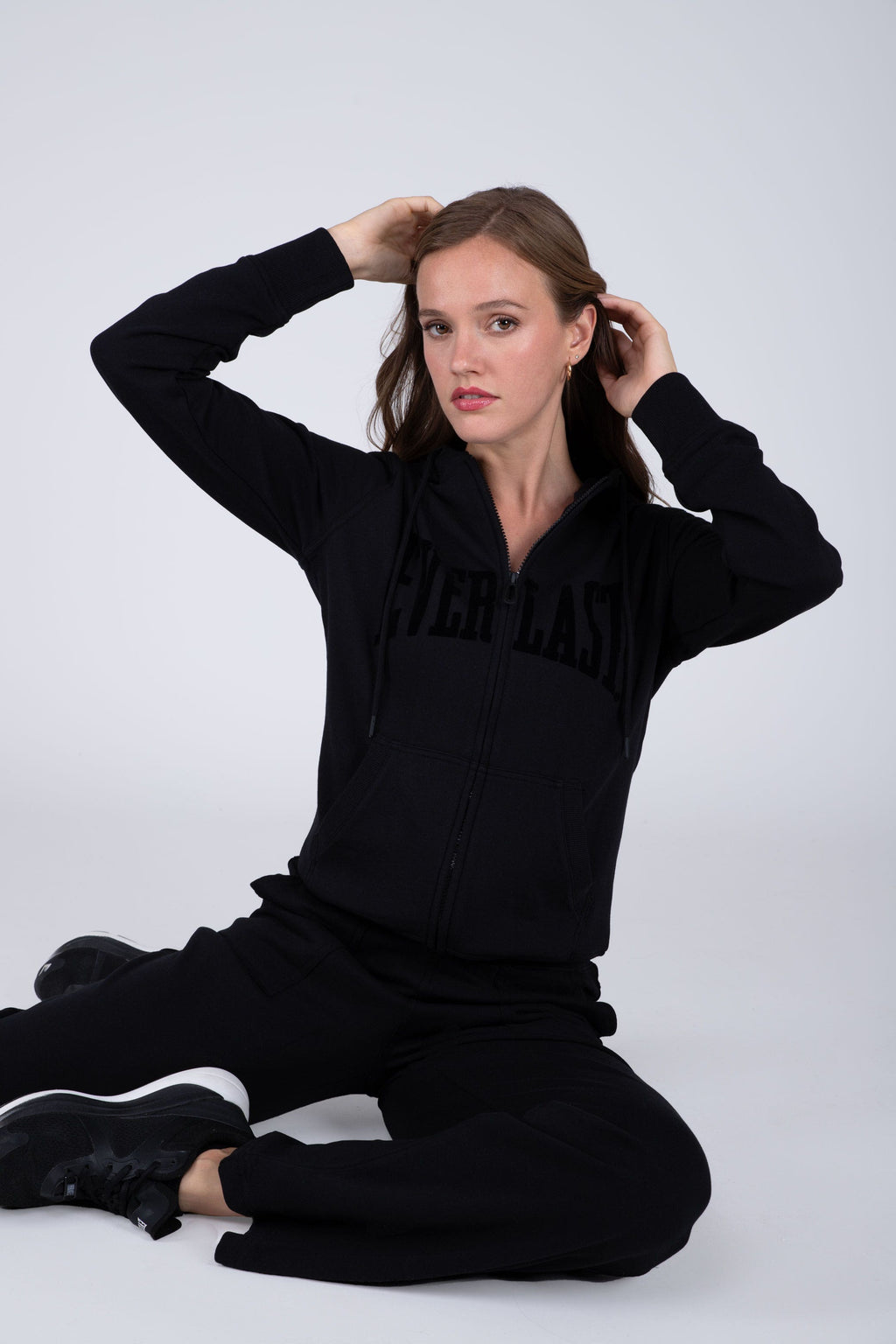 Chaqueta Hood Basic Heart Negro Everlast