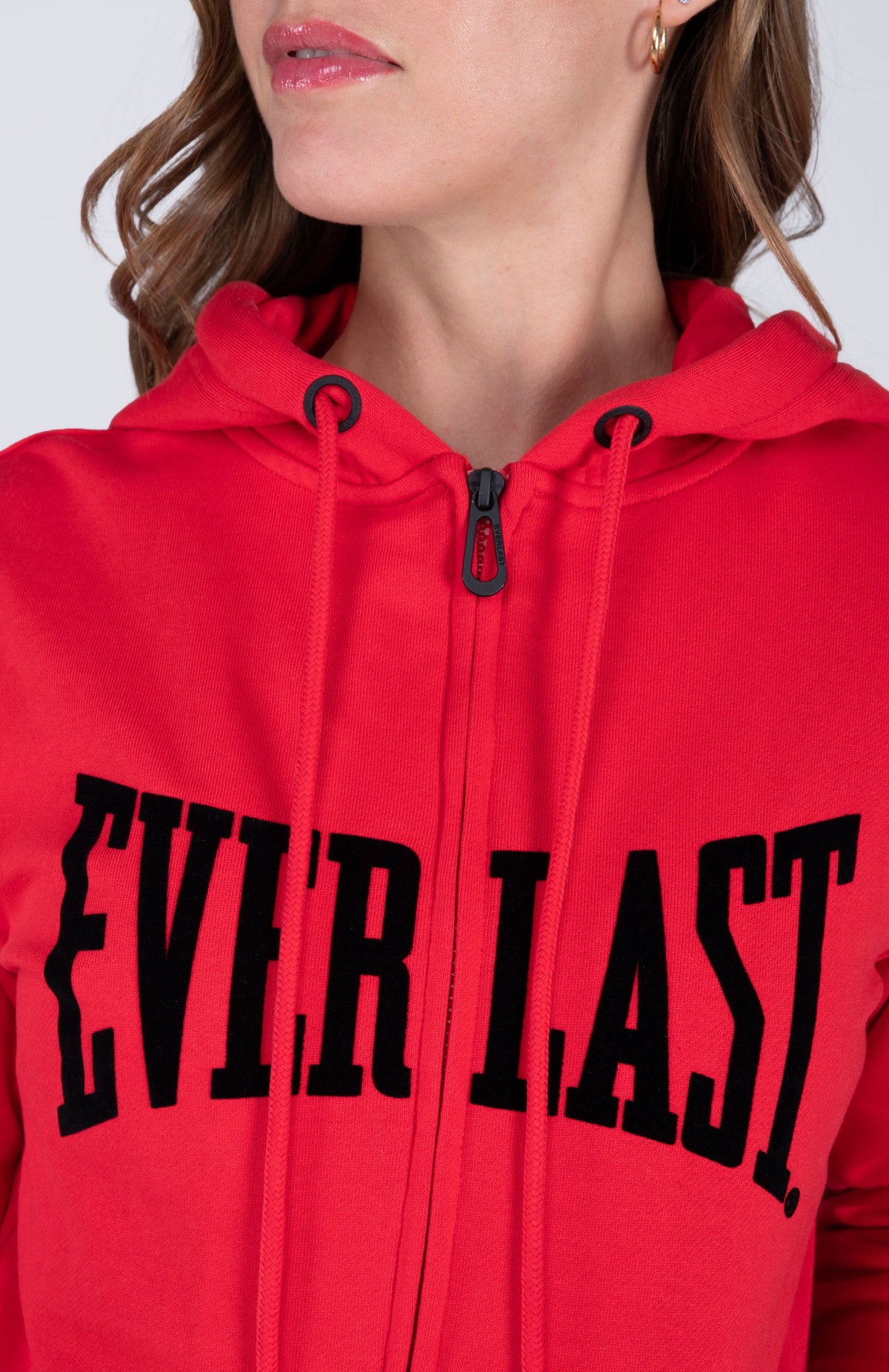 Chaqueta Hood Basic Heart Rojo Everlast