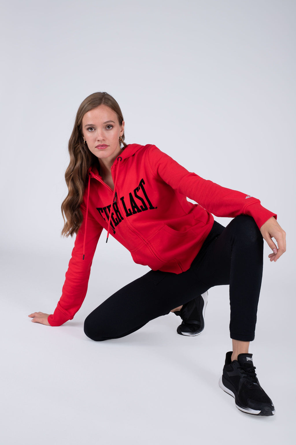 Chaqueta Hood Basic Heart Rojo Everlast