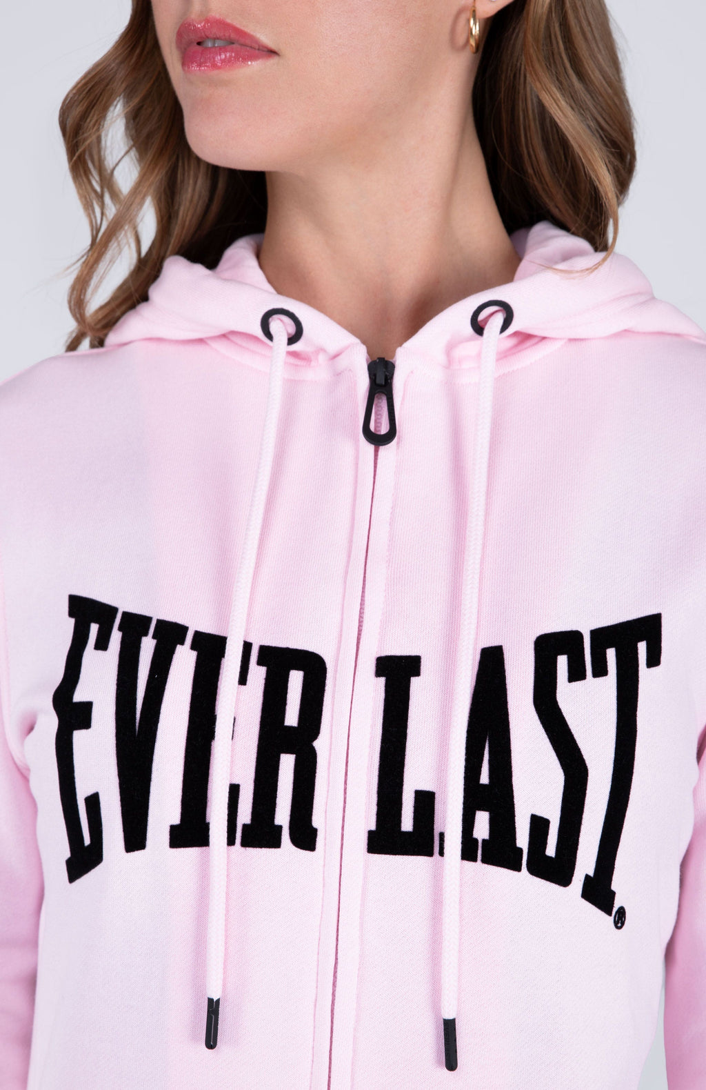 Chaqueta Hood Basic Heart Rosado Everlast