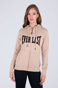Chaqueta Hood Basic Heart Beige Everlast
