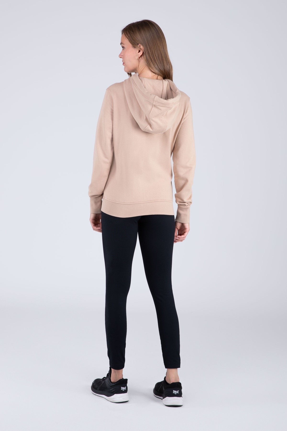Chaqueta Hood Basic Heart Beige Everlast