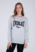 Poleron Crew Neck Basic Heart Gris Everlast