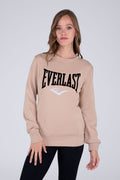 Poleron Crew Neck Basic Heart Beige Everlast